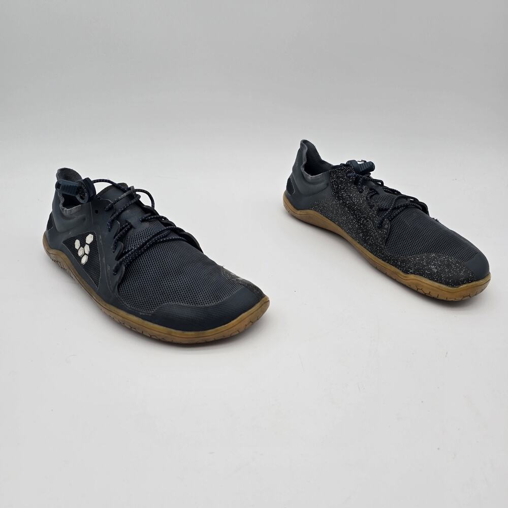 Vivo Barefoot Mens 40 7 Womens 9 Lace Up Shoes Primus Trail Running Blue - Picture 2 of 12